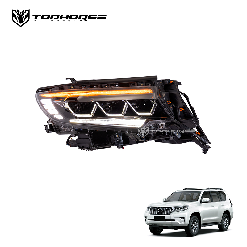 Передние фары для Toyota Land Cruiser Prado 150 (2016–2022)