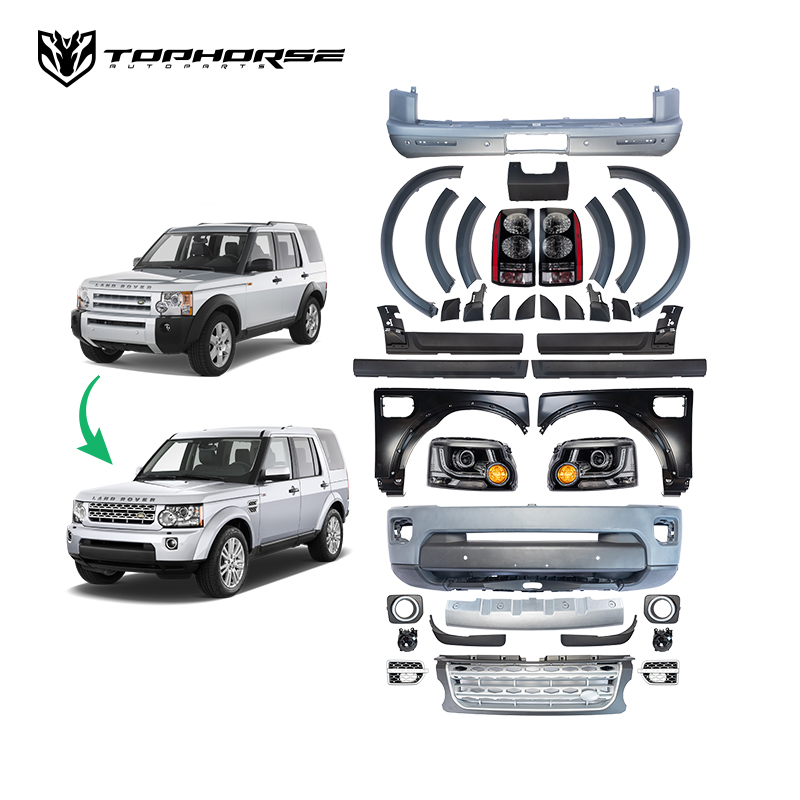 Комплект рестайлинга для Land Rover Discovery 3 в стиле Discovery 4