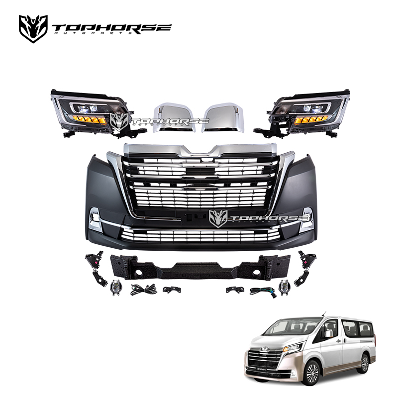 Комплект рестайлинга для Toyota Hiace (с 2022 г.) — TH-HCFBK