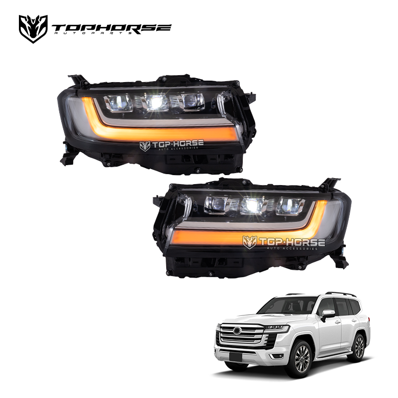 Передние фары для Toyota Land Cruiser 300 (2023)