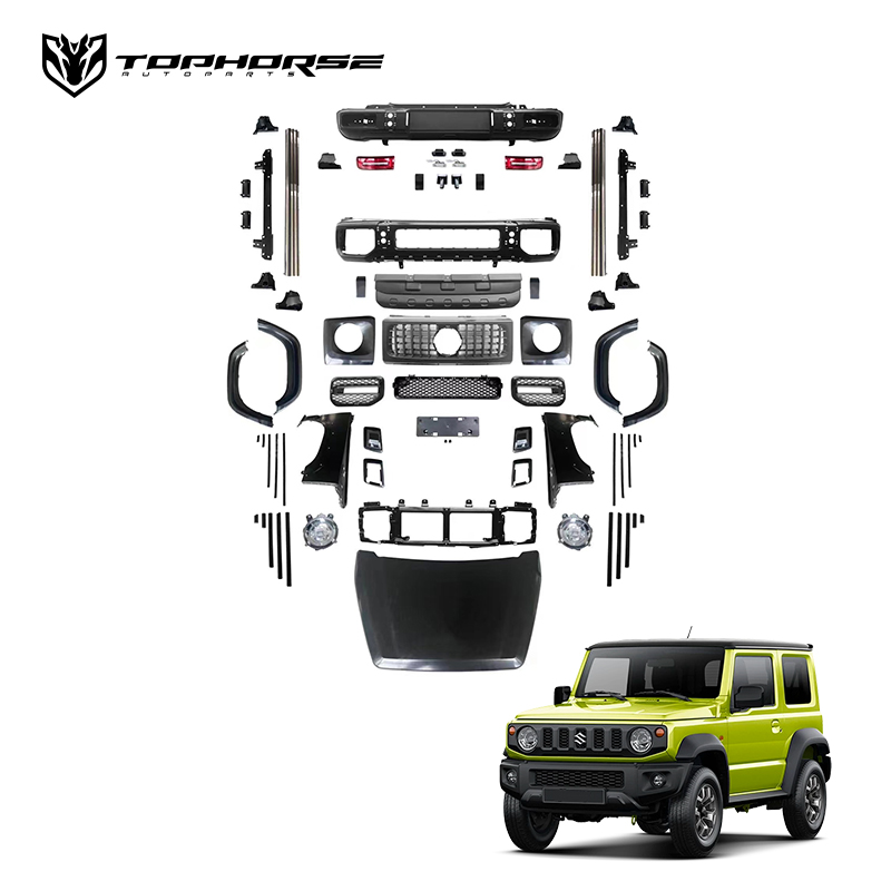 Комплект рестайлинга для Suzuki Jimny JB74 в стиле Mercedes-Benz G63