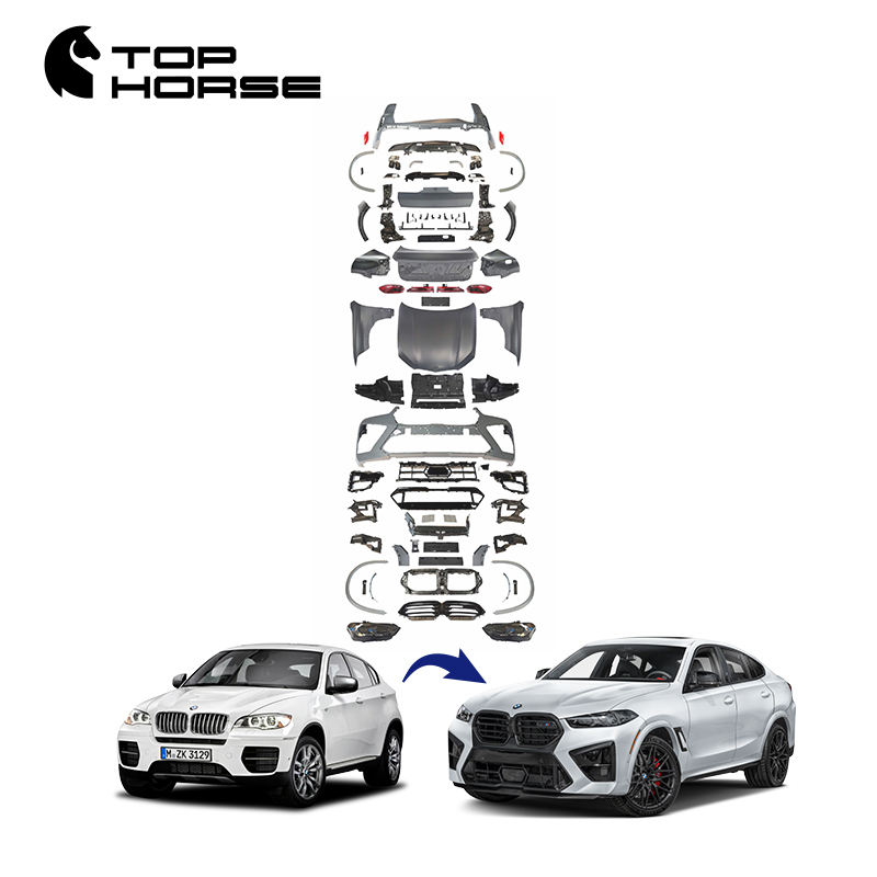 Комплект рестайлинга для BMW X6 E71 в стиле BMW X6M G06