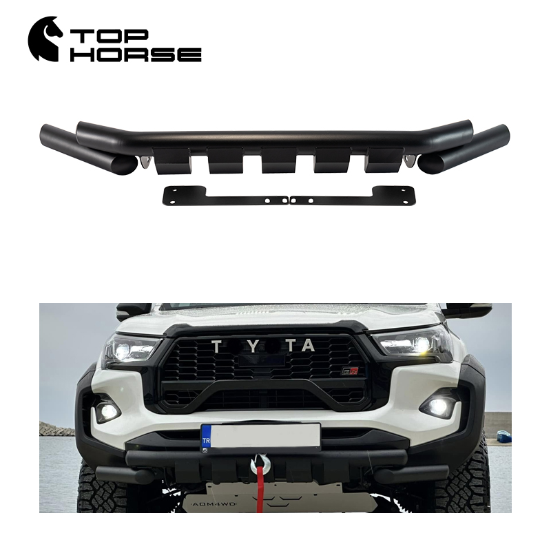 Защита переднего бампера для пикапов Toyota Hilux, Nissan Navara, Ford Ranger и Isuzu D-Max