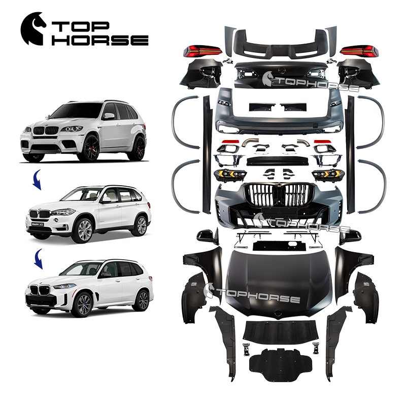Комплект рестайлинга M Tech для BMW X5 E70/F15 в стиле BMW X5 G05 — TH-SOURCE-16813