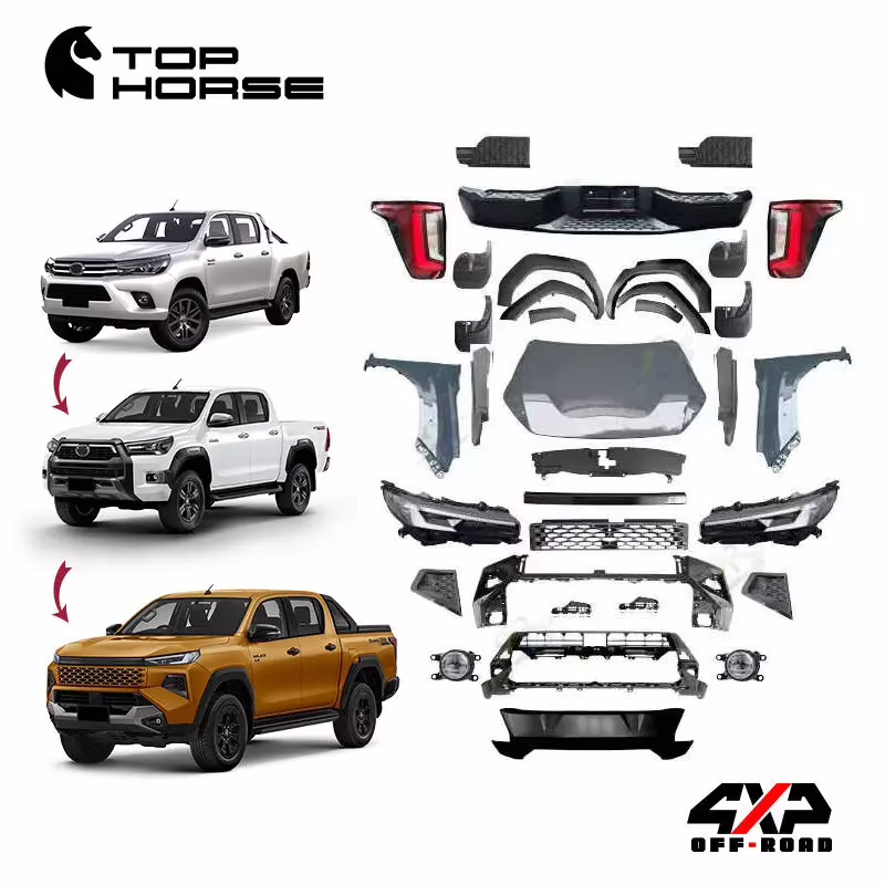 Комплект рестайлинга для Toyota Hilux Revo в стиле Hilux Travo (2016–2024)