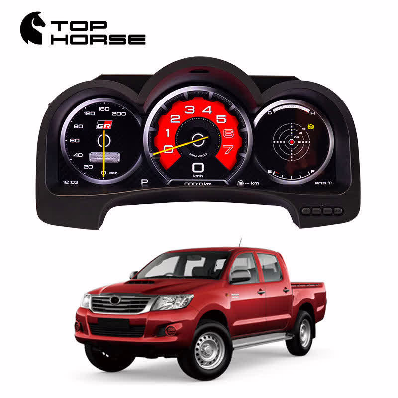 Цифровая панель приборов для Toyota Hilux Vigo и Fortuner (2006–2015)