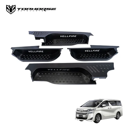 Накладки на пороги для Toyota Alphard / Vellfire 20/30