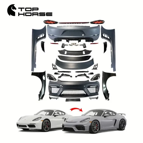 Комплект рестайлинга для Porsche 981 в стиле 982 / 718 GT4 RS