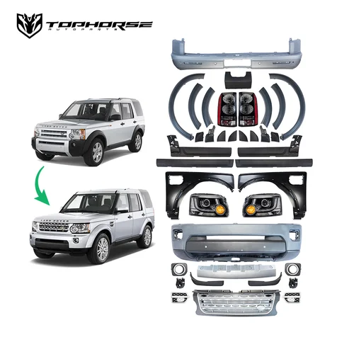 Комплект рестайлинга для Land Rover Discovery 3 в стиле Discovery 4