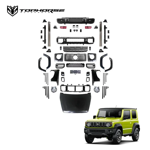 Комплект рестайлинга для Suzuki Jimny JB74 в стиле Mercedes-Benz G63