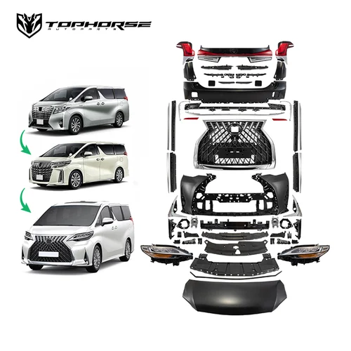 Комплект рестайлинга для Toyota Alphard 20/30 в стиле Lexus LM300h