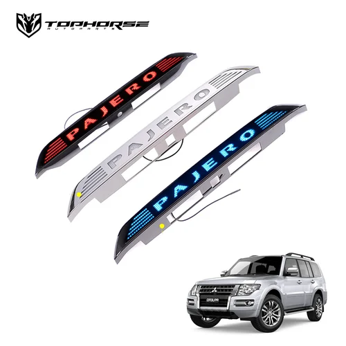 Накладка запасного колеса с подсветкой для Mitsubishi Pajero V93/V97/V98