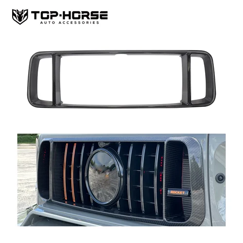 Рамка решётки радиатора Rocket для Mercedes-Benz G-класс W463A — TH-W463BBFGF-B